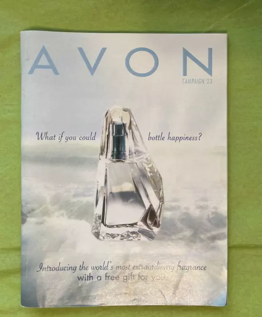 Vintage 1999 Avon Products Brochure Catalog Campaign C 23 With Wear