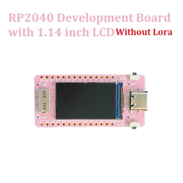 Scheda di sviluppo per Raspberry Pi RP2040 con supporto LCD LORA 1,14"" T5G5
