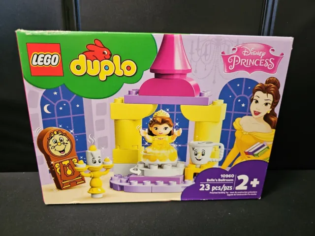 LEGO Duplo Disney Princess Belle's Ballroom Building Set 10960  23 Pieces NEW