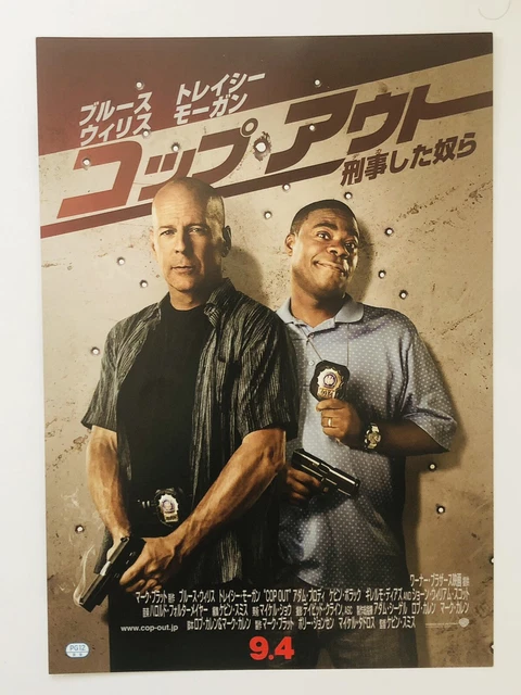 Cop Out Bruce Willis Tracy Morgan JAPAN CHIRASHI movie flyer mini poster