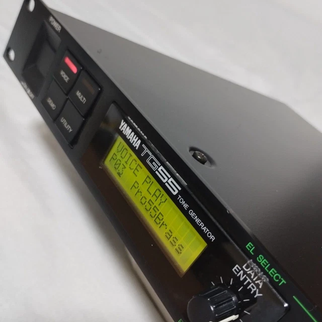 MÓDULO DE SONIDO generador de tonos MIDI Yamaha TG55 AWM2