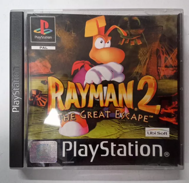 Rayman 2 The Great Escape Ps1 Usato Pal Ita Con Il Manuale Ottime Condizioni