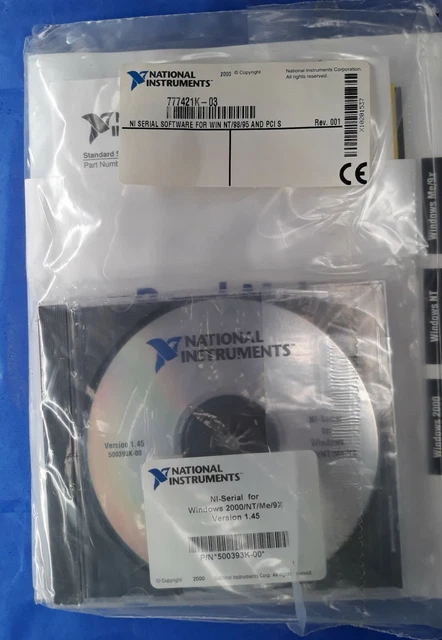 SOFTWARE NATIONAL INSTRUMENTS serie para Windows 2000/NT/Me/9x EUR 24 ...
