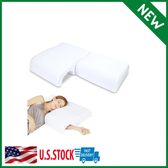 Memory Foam Pillow For Couples Adjustable Cuddle Pillow Anti Pressure Arm Pillow
