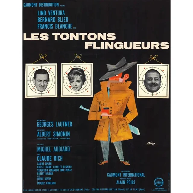 Plaque Métal Publicitaire Cinéma Fantômas – 30x20 Cm – Décoration Murale Vintage