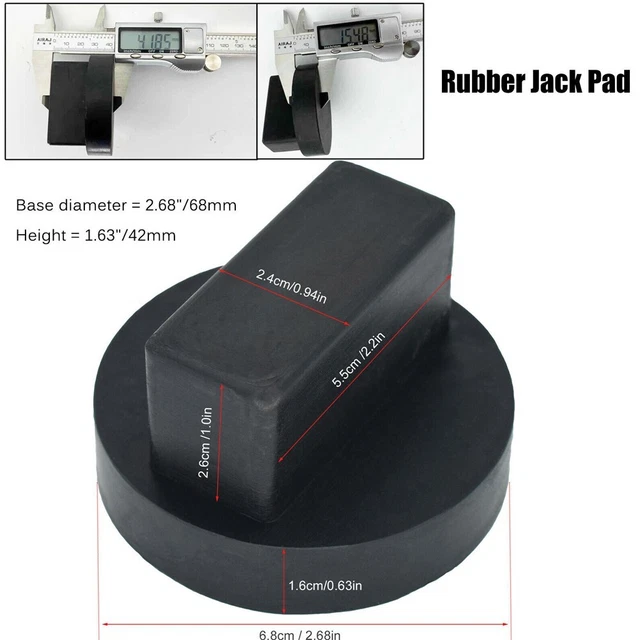 Rubber Jacking Pad Lift Adaptor FOR Mercedes A B C M R S Class GLS/GLC SLK