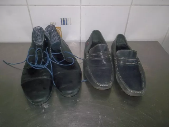 2 paires de chaussures homme