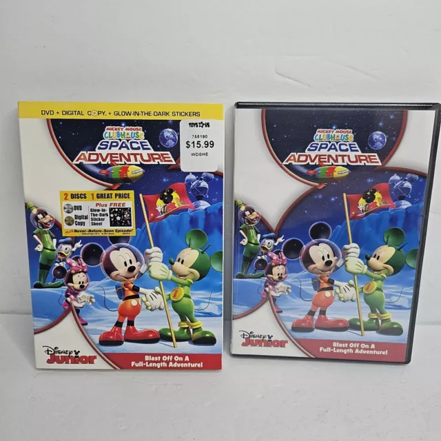 Disney junior mickey mouse clubhouse space adventure dvd 2011 2 disc
