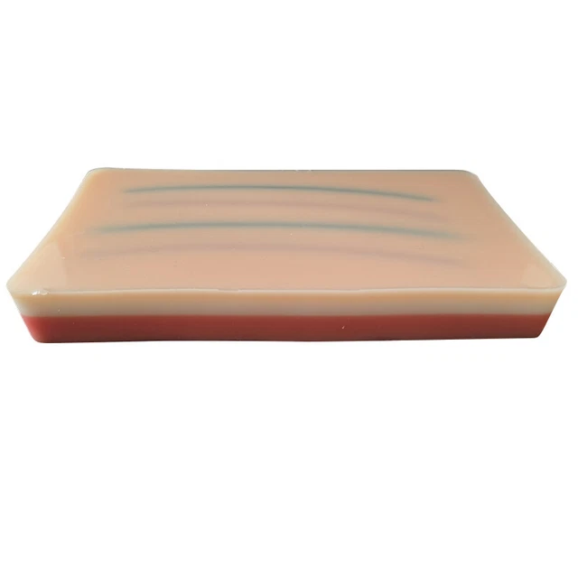 Iv Injection Training Pad Model, Silicone Human Skin Suture Training Model, E6S3