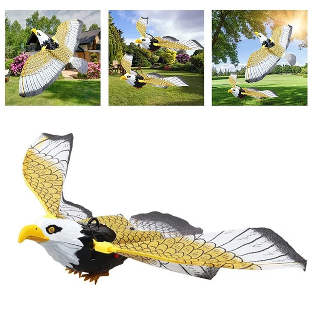 Interactive Simulation Bird Cat Toy Flying Eagle Electric Hanging ToyCat Scratch
