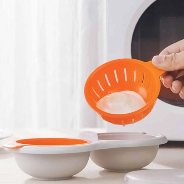 Molde de huevo saludable ecológico PP hueco suave huevo moldeado diseño de mango de cocina de huevo