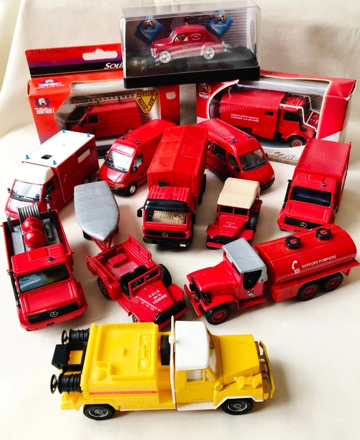 Hachette 1:43 Camion Pompier LKW Scania P310 Bras élévateur (Neu und