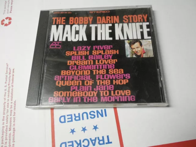 MACK THE KNIFE: The Bobby Darin Story - Audio CD By Bobby Darin - VERY ...