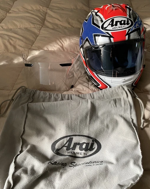 CASCO INTEGRALE ARAI Rx7 Corsair Hayden Laguna seca EUR 350,00 - Main Image