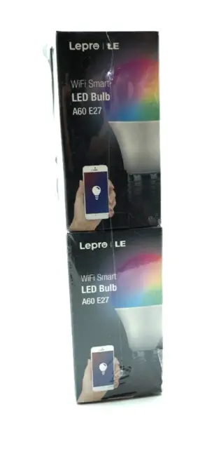 E27 Wifi LED Light Bulb Lepro Smart Lampe, WLAN Glühbirnen