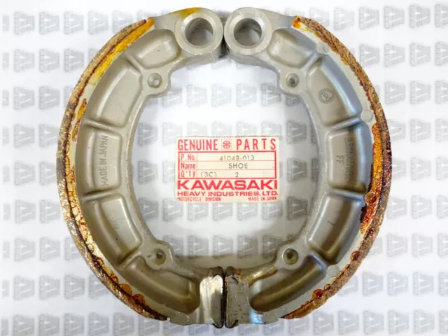 Kawasaki NOS NEW 41048-013 Brake Shoe (2) H1 KH Mach III KH500