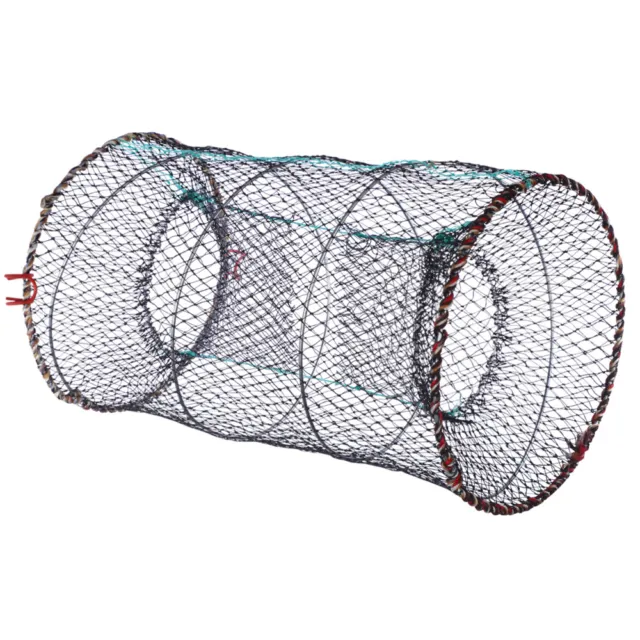 Filet de pêche pliable Piège Cast Dip Cage Poisson Crevettes Crevettes Net 6