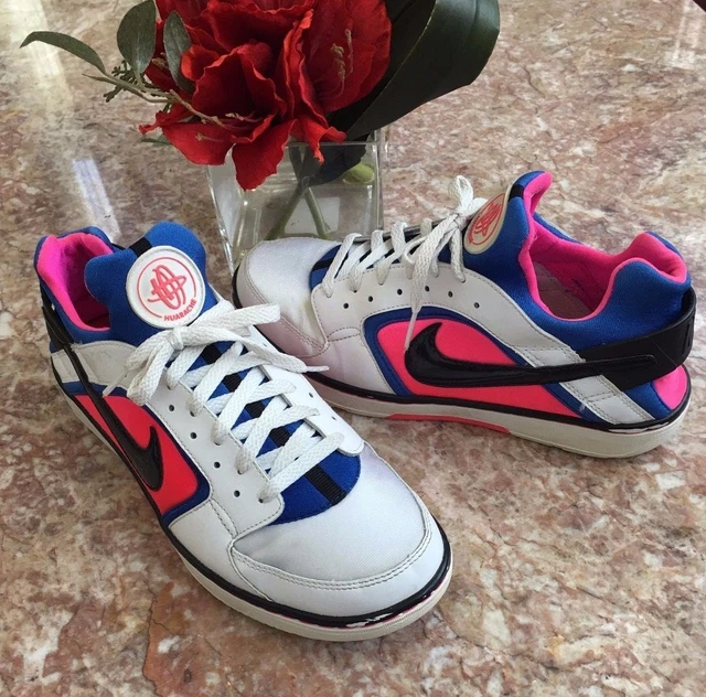 Nike 2009 Huarache White/Black/Varsity Royal Dance Low Shoes WMNS 9.5 385433-102