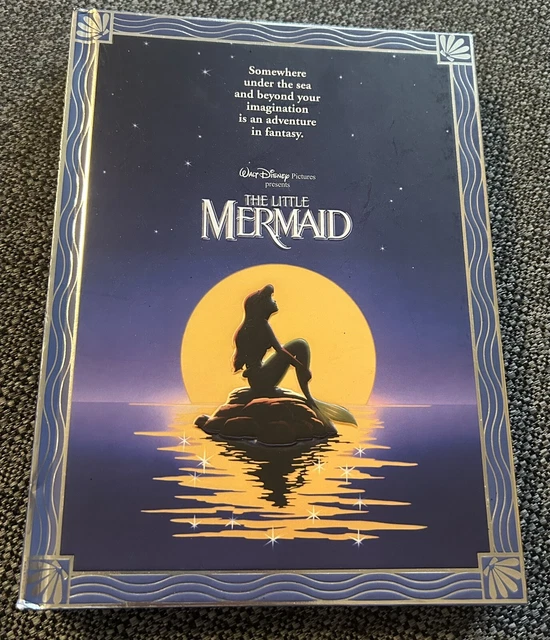 RARE NEW DISNEY Store The Little Mermaid Journal A5 Hardback Notebook