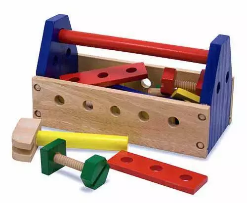 MELISSA & DOUG - CLASSIC TOY TAKE ALONG TOOL KIT MDMND494 from Tates Toyworld