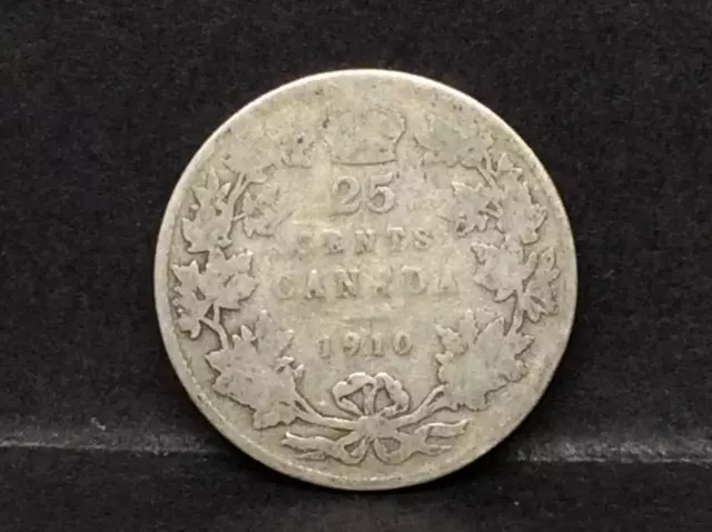 Canada 25 Cents - 1910