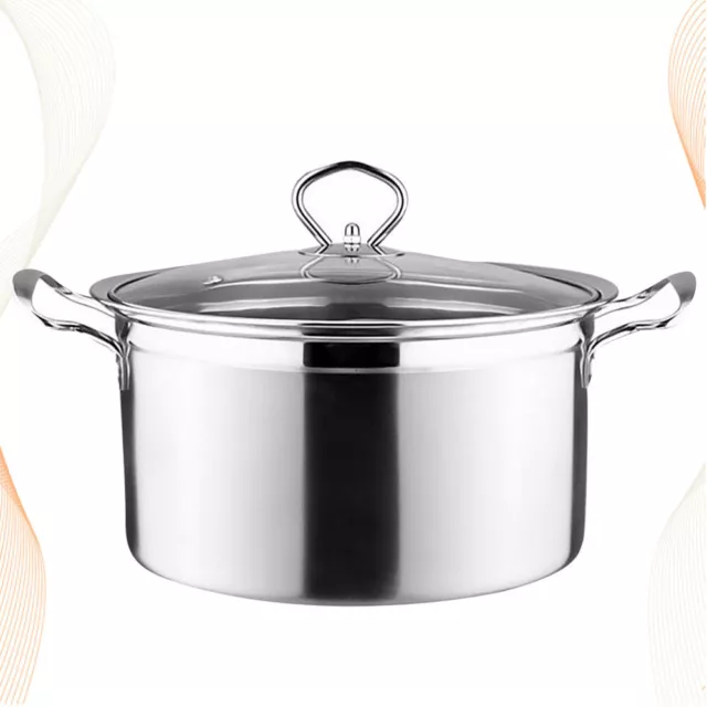 Bottom Sauce Pan Large Pot Cooking Stainless Steel Non Stick