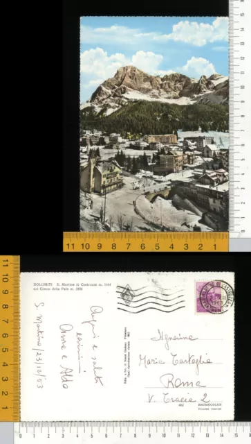 05976] Trento - S. Martino Di Castrozza - Dolomiti - 1963