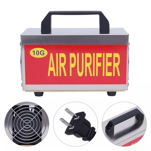 Ozone Generator Room Air Purifier  Ionizer Ozonator 10000mg/h Smoke Remover Home