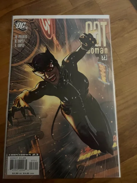 Catwoman #73 - DC Comics - Adam Hughes Cover - January 2008