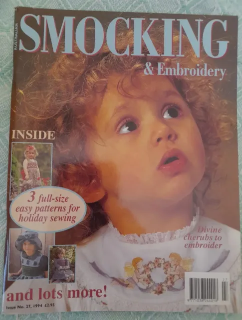 Australian Smocking & Embroidery Magazine Issue 27