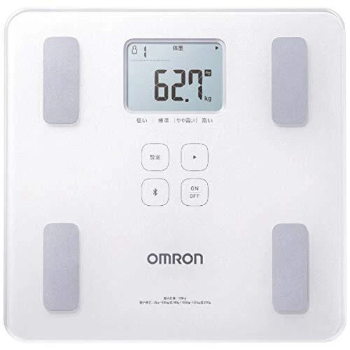 OMRON Weight Body Composition meter HBF-227T-SW Shiny White