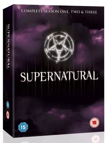 Supernatural: The Complete Seasons 1-3 DVD (2008) Jared Padalecki cert 15 17