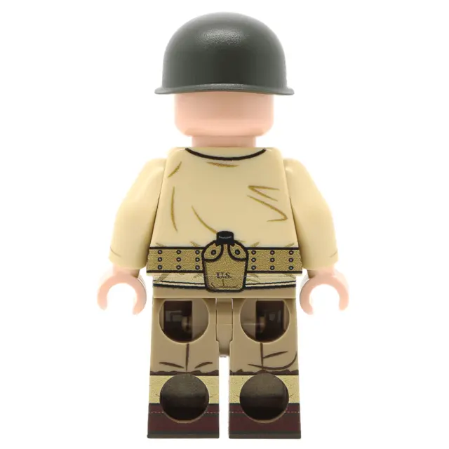 United Bricks WW2 Military Building Minifigure U.S. Army Captain Soldier 2