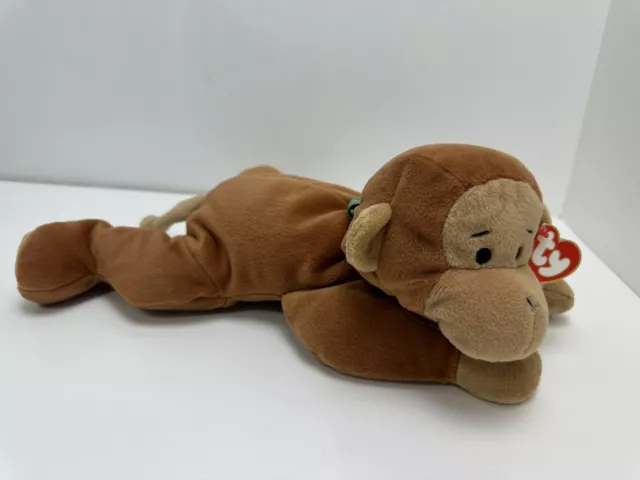 TY Pillow Pal “Swinger” The Monkey Retired Vintage Collectible MWMT (12 inch) 3