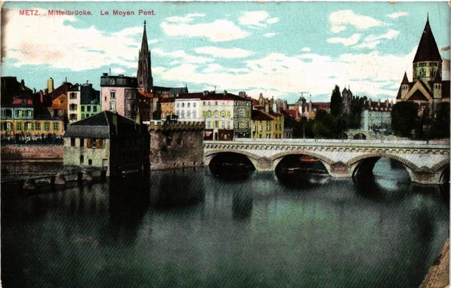 CPA AK METZ - Mittelbrucke - Le Medio Pont (454950)