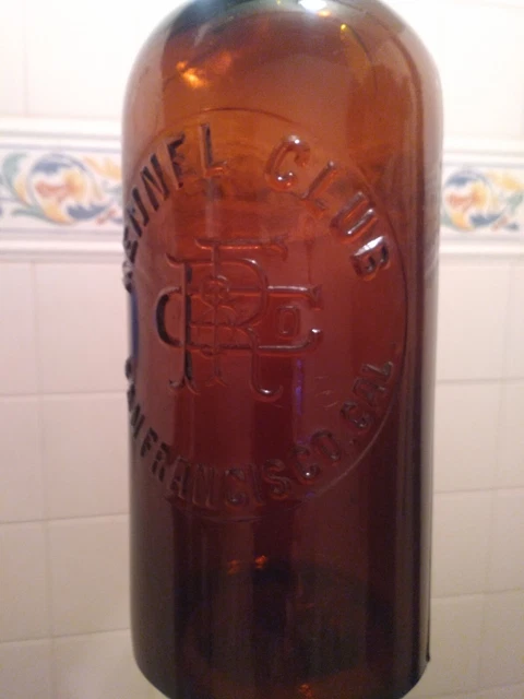 Kennel Club Whiskey Bottle