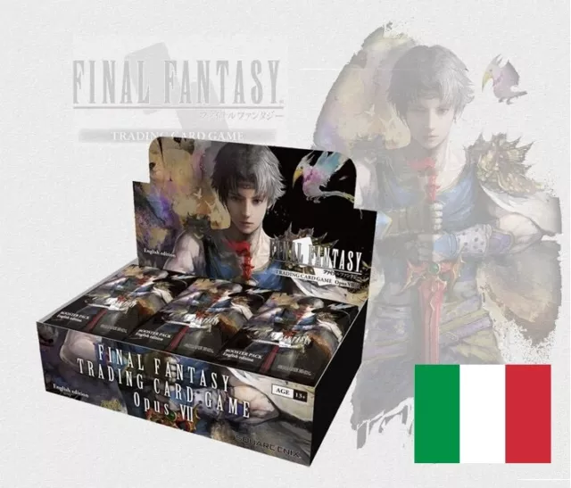 Final Fantasy Trading Card Game FFTCG Booster Box Opus VII 7 (ITALIANO)