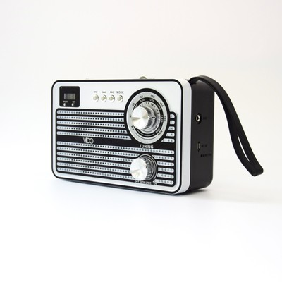 Akai Akai Radio Portatile Bluetooth Digitale FM Jack 3.5 mm AKBT50 Alarm 