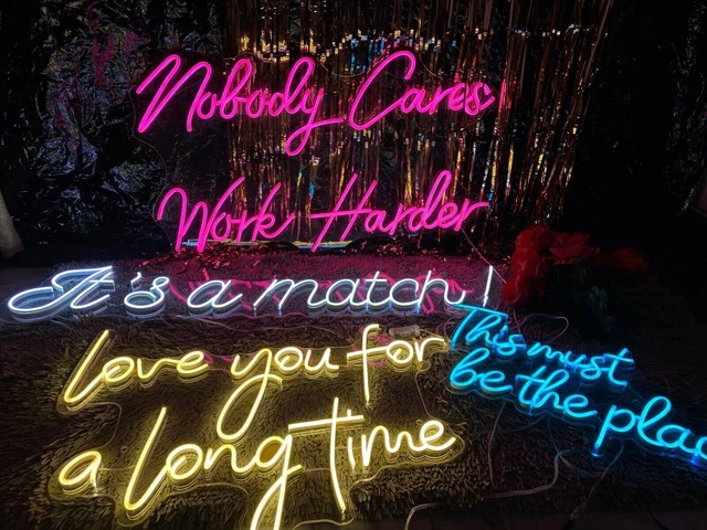 Led custom name sign deals