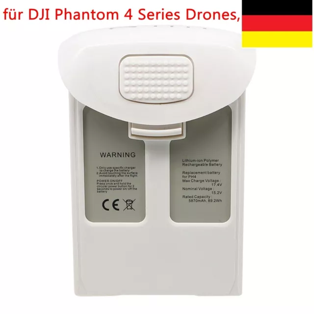 5870mAh 15,2V Akku LiPo Intelligenter Flugakku Ersatz für DJI Phantom 4 Pro Plus