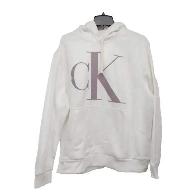 Calvin Klein Jeans Mens Snow Sportswear Pullover Streetwear Hoodie Sweatshirt XL