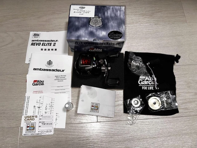 リール Abu Garcia ambassadeur REVO ELITE II KTF アブ・ガルシア ambassadeur REVO ELITE II ☆廃盤モデル特別