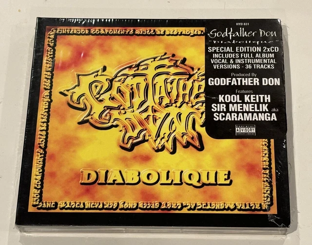 SEALED GODFATHER DON Diabolique 2010 2Xcd Digipak Hydra