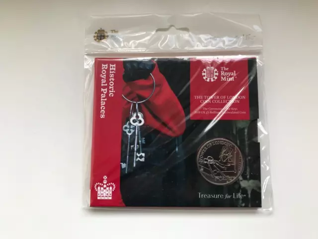 2019 Oficial Real Casa de Moneda Del Torre Londres 4 Pack Colección en Caja 3