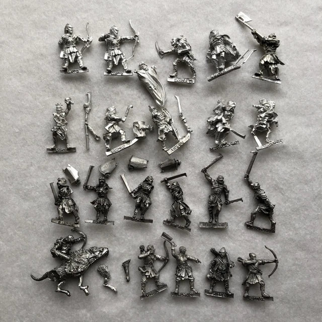 URUK HAI SCOUTS - Isengard Metal LOTR Lord of the Rings MESBG £18.20 ...