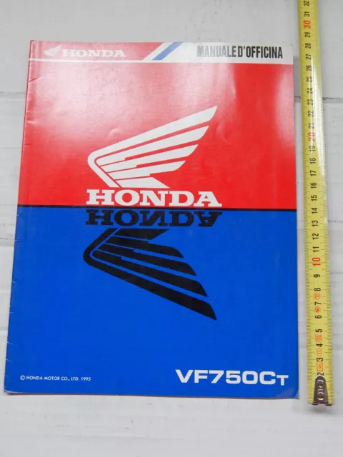Supplemento Manuale Officina Honda Vf 750 Ct Manual Repair