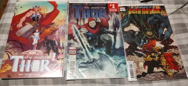 26 Comic Lot!!! Marvel Comics The Unworthy Thor, Jane Foster Thor, Beta Ray Bill