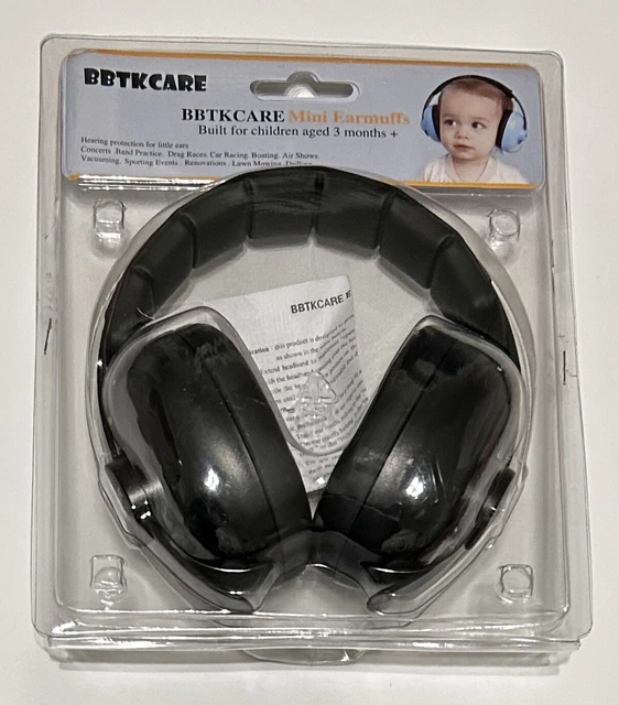 BBTKCARE Mini Earmuffs - Hearing Protection Noise Reduction For Babies/Children