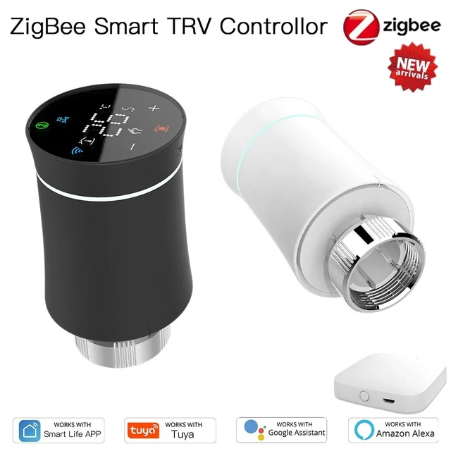 Thermostat hebdomadaire programmable avec Tuya ZigBee3 0 et activation vocale