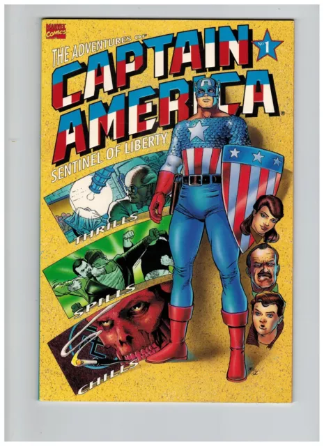 Adventures of Captain America: Sentinel of Liberty #1 Marvel Comic Book 1991